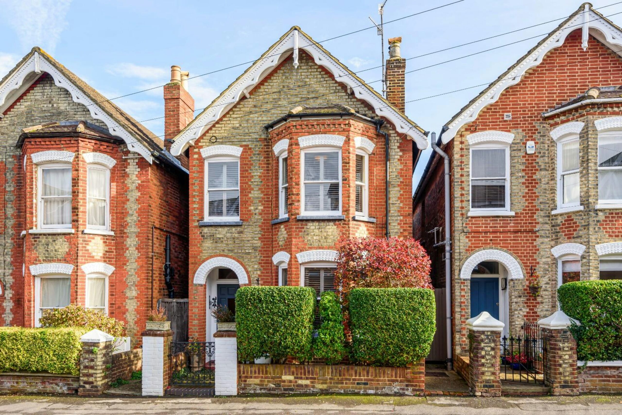 Guildford Street with Brick Houses