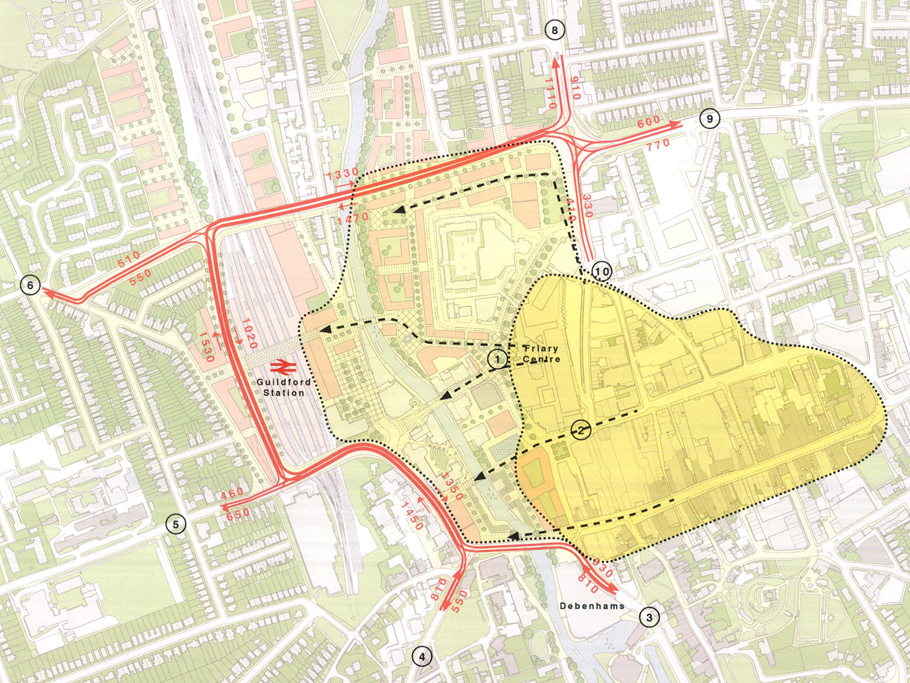 Guildford Vision Group Map P13